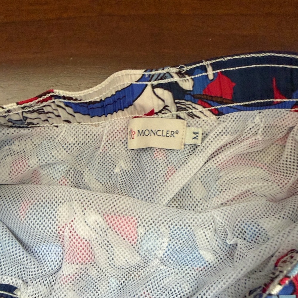 Moncler Floral Board Shorts - Red, Blue, White ⭐️ Host Pick⭐️ - Picture 4 of 8
